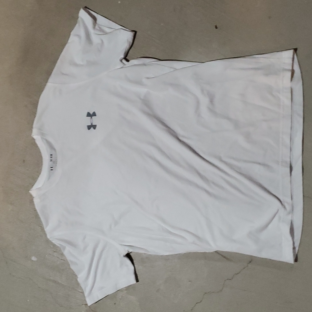 White Under Armour T-Shirt